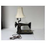 Vintage Singer Sewing Machine Lamp