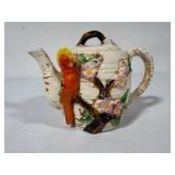 Vintage Occupied Japan Parrot Teapot