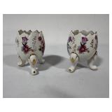 Set of Vintage "Cracked Egg" Vases