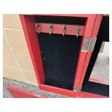 Asian Style Red Jewelry Cabinet