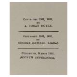 The Hound of the Baskervilles - Sherlock Holmes - A Conan Doyle Hardcover 1901/1902