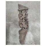 Hand Carved Asian Inspired Corbel