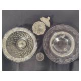 Lot of Assorted Clear Glassware