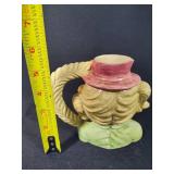 Vintage Girl Head Vase / Planter