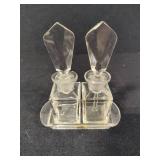 Vintage Art Deco Perfume Bottle Set