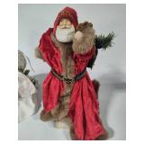 Old World Santa Figurines and Tree Toppers