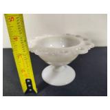 Anchor Hocking Lace Edge Milk Glass