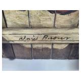 Hand Painted Wood Sled