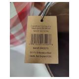 Three Nesting Tin Buckets with Wood Handles