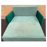 Homily Green Convertible Sleeper Sofa with USB Plug