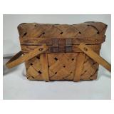 Vintage Baskets & Cloth Storage Box