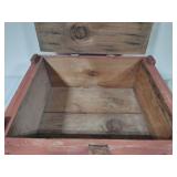 Wooden Mailbox & Storage Box