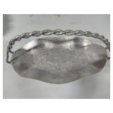 Pewterex, Aluminum & Silver Tone Decor