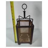 Mesh & Metal Lantern & Wall Hanging Decor