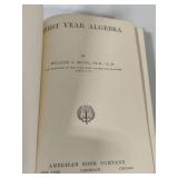 First Year Algebra - Milne - Copyright 1915