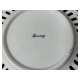*Rare* Schumann Bavaria Porcelain Side Plates & Small Oval Dish
