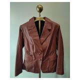 Brown Leather Jacket Colleen Lopez 1X