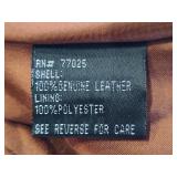 Brown Leather Jacket Colleen Lopez 1X