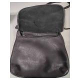 Coach Black Leather Shoulder Bag