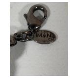 Iman Stone & Beaded Designer Necklace