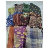Lot of Assorted Scarves/Pashmina