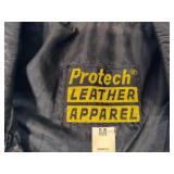 Protech Leather Crop Jacket (Size M)