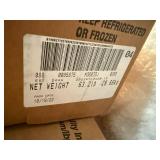 I. 63.2lbs Bonless Skinless Pork Bellies-Bulk Packed