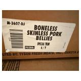 I. lbs Bonless Skinless Pork Bellies-Bulk Packed