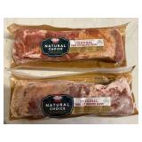 EE. 2x 1lb Hormel Natural Thick Cut Bacon