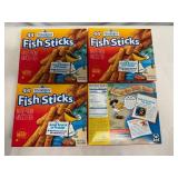 G. 4x 44ct FisherBoy Fish Sticks