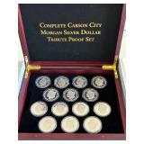Morgan Carson City Silver Dollar Tribute Set