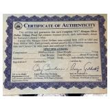 Morgan Carson City Silver Dollar Tribute Set