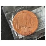 5 Ounce .999 Fine Copper Round