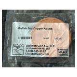 5 Ounce .999 Fine Copper Round