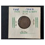 1909 VDB Lincoln Cent