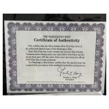 Elvis Presley Commemorative Coin and Stamp