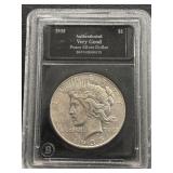 1935-S Peace Dollar