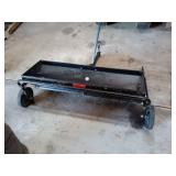 Tow Behind Lawn Dethatcher with Steel Frame and Manual