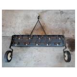 Brinly Lawn Dethatcher Attachment with Metal Tines