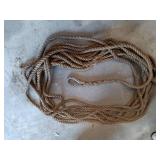 Heavy Duty Braided Rope with Metal Thimble Loop