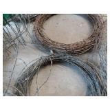 Set of Barbed Wire and Fencing Wire Rolls