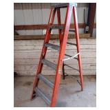 Werner 6 ft Fiberglass Step Ladder Model 7406