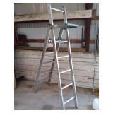 Heavy Duty Aluminum Step Ladder with Platform