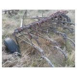 Used Pull-Type Field Cultivator Frame with Spring Tines