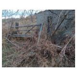 Collection of Scrap Metal Fence Gates and Posts