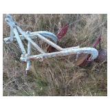 Vintage Two-Bottom Moldboard Plow