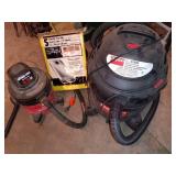 Dayton and Shop-Vac Wet/Dry Vacuums with Filter Bags