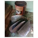 Lot of Assorted Vintage Hand Tools, Hardware, and Workshop Parts