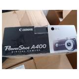 Canon PowerShot A400 Digital Camera with Box and Accessories