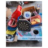 Large Sports Equipment and Game Lot with Balls, Gear, and Accessories